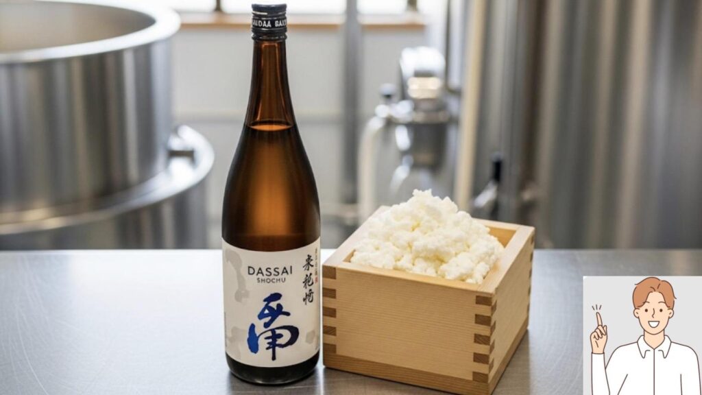 獺祭ハイボールの原料となる獺祭焼酎とは