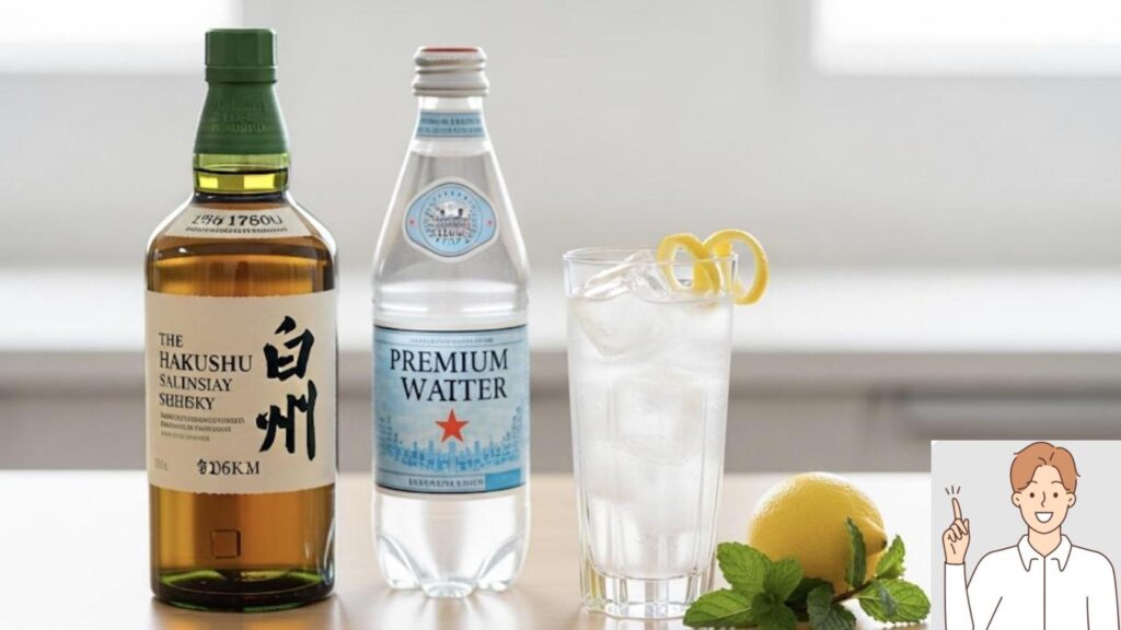 白州を何で割ったらいいですか?