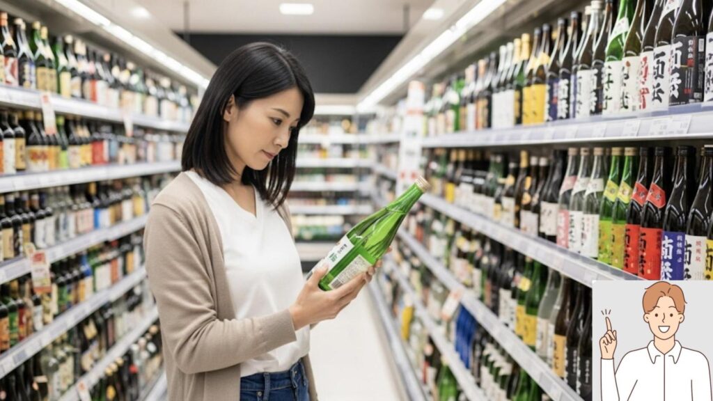 スーパーで日本酒を選ぶ際のおすすめポイント